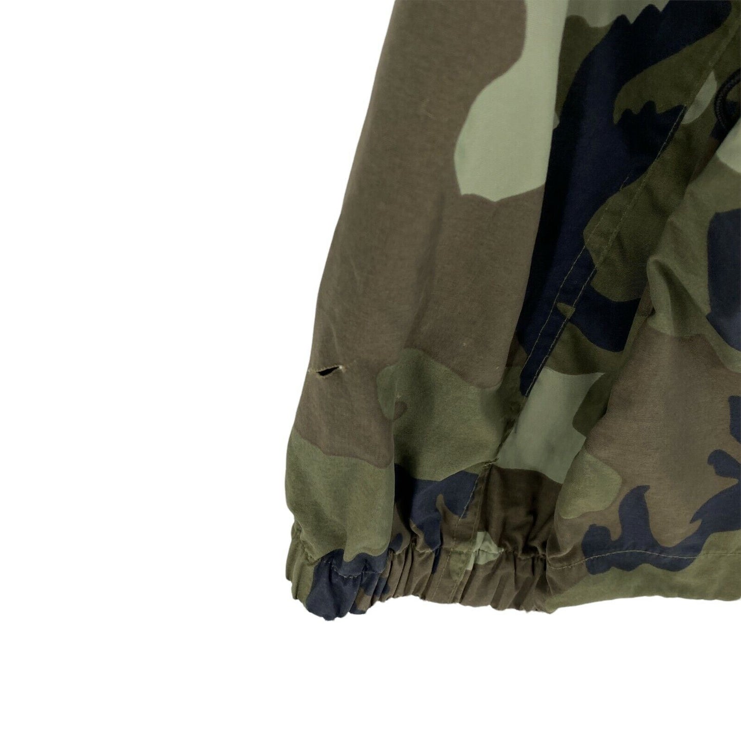 CARHARTT Camouflage Vert Pull à capuche Anorak Veste Taille S