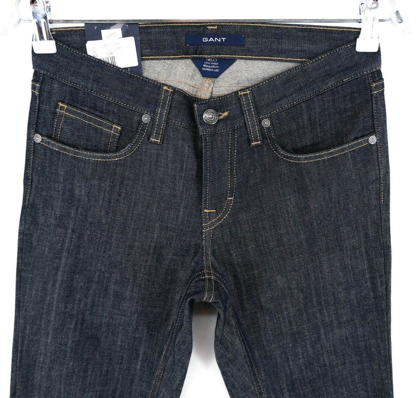 GANT Jeans Nelly aus dunkelblauem Denim mit schmalem Bein, Größe W27 L34