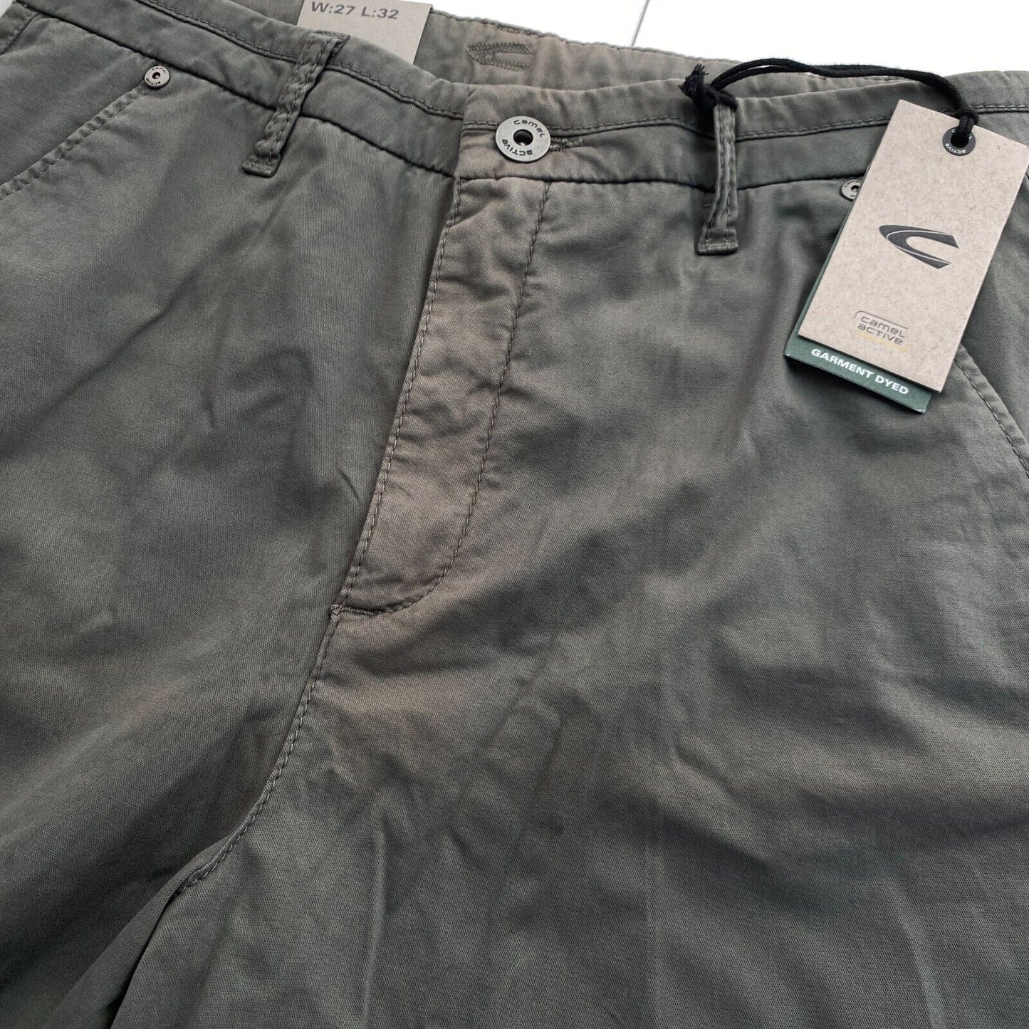 CAMEL ACTIVE Green Loose Fit Capri 3/4 Length Pants Trousers Size W32