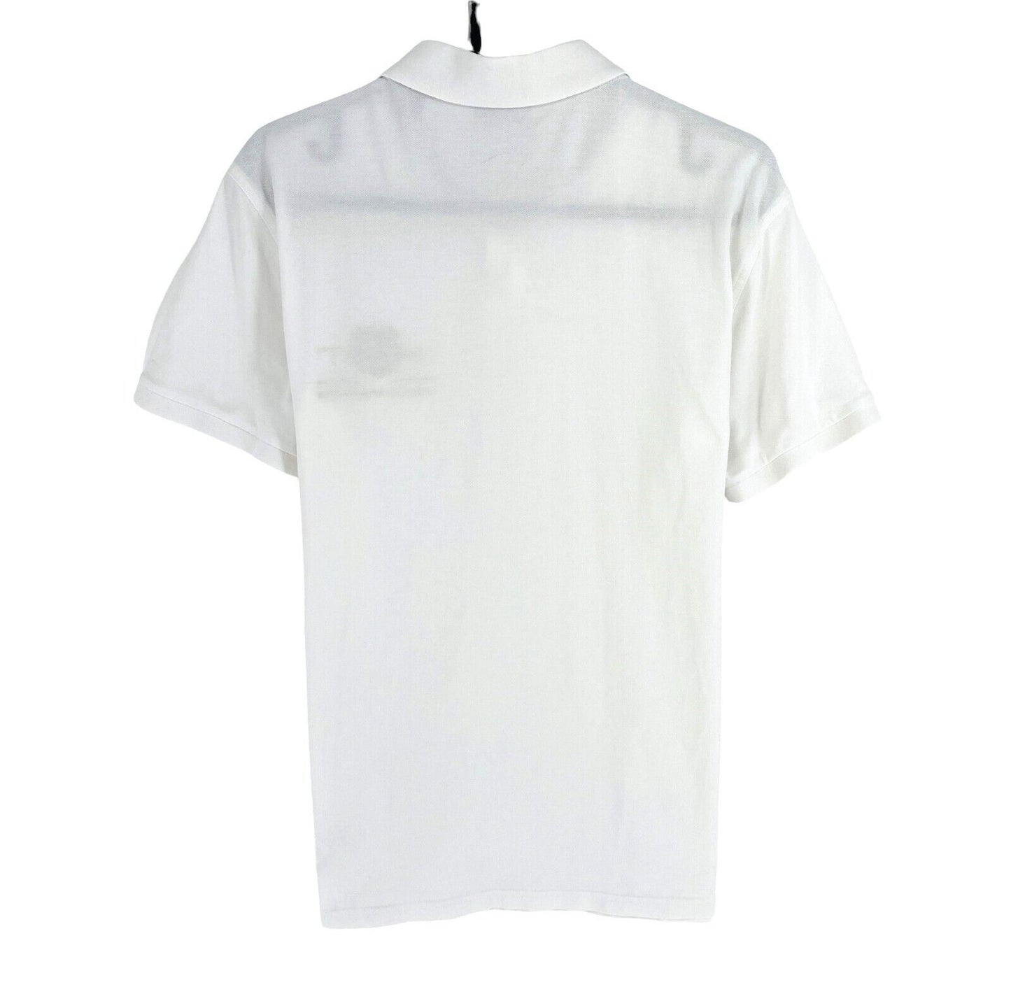 GANT Men White Archive Shield EMB Pique Short Sleeves Polo Shirt Size M