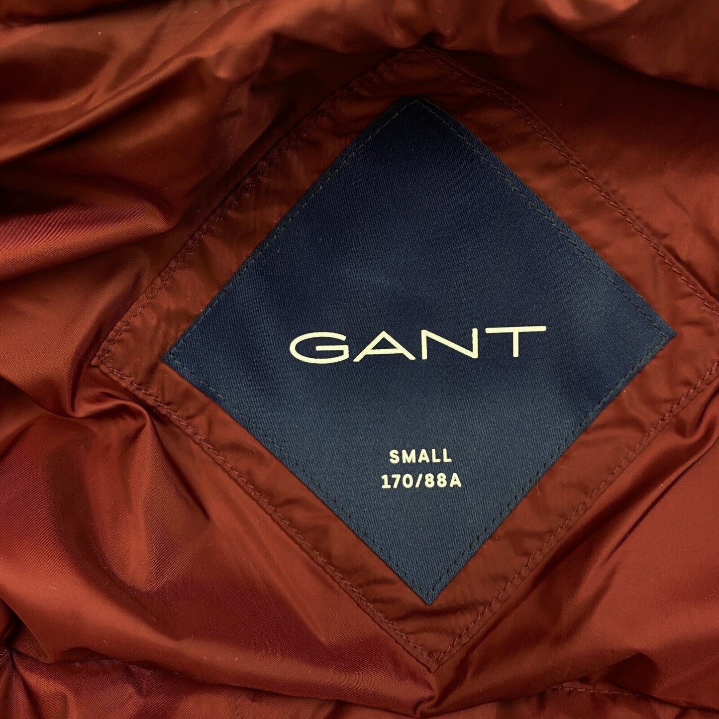 GANT Dark Purple Light Down Jacket Coat Size S