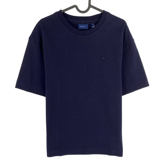 GANT Navy Blue Icon G Crew Neck T Shirt Size S