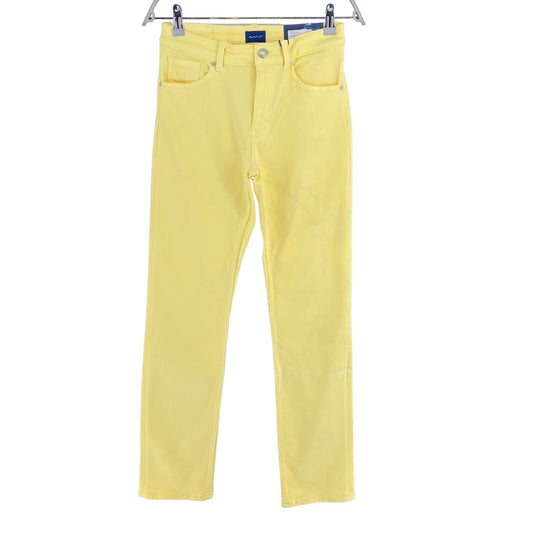 GANT Yellow Slim Twill Jeans Size W32 L32