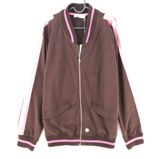 Persona Brown Full Zip Cardigan Jumper Pull Taille S