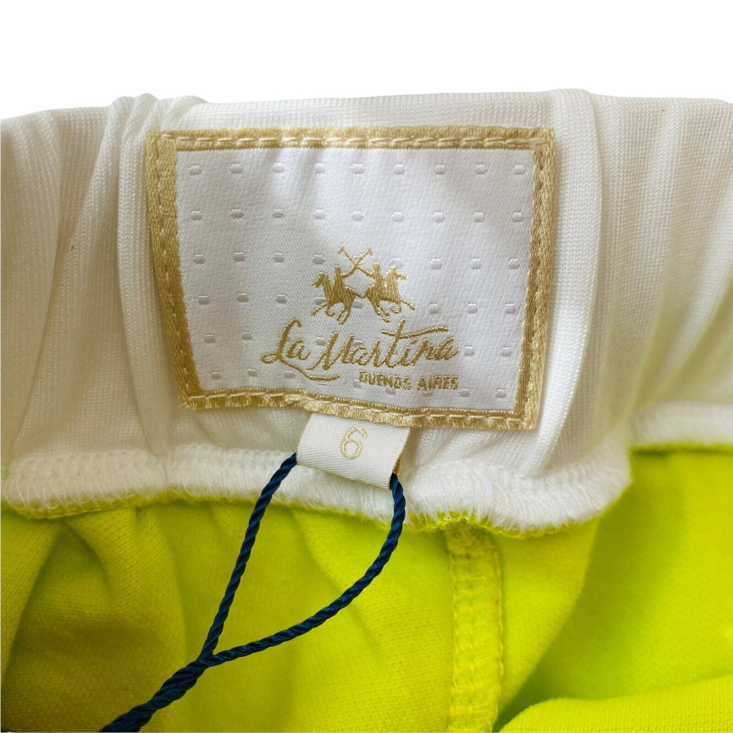 LA MARTINA Women Light Green Bermuda Piquet Shorts Size 3 W28 / 4 W30 / 6 W34