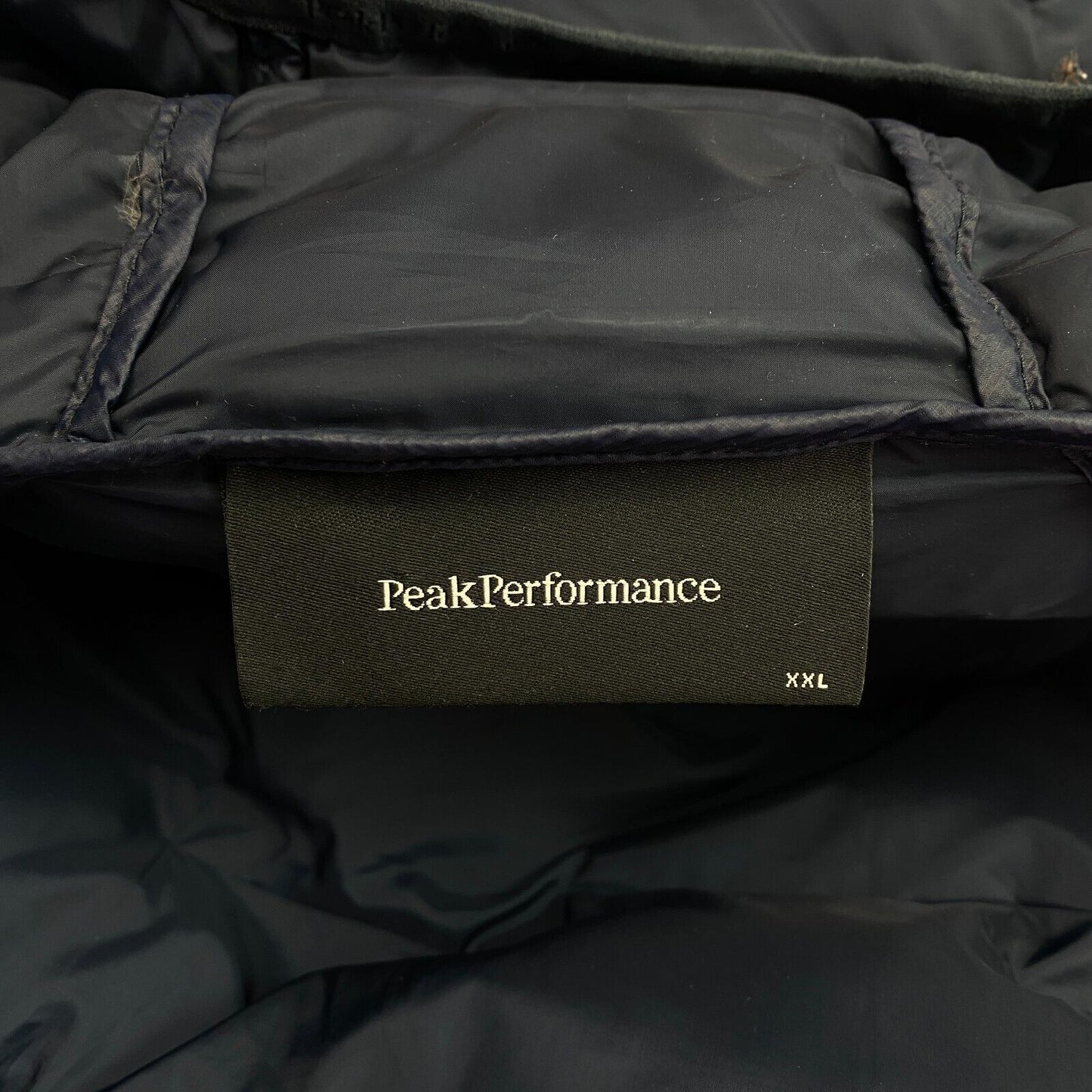 Peak Performance Men Navy Blue Argon Light Hood Jacket Coat Size 2XL XXL