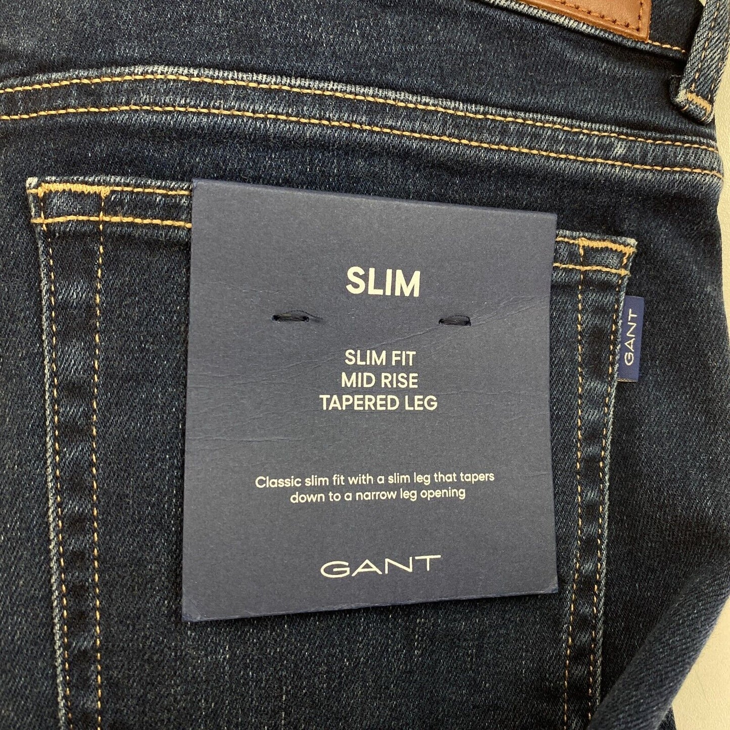 GANT Women Blue Slim Super Stretch Jeans W27 L34