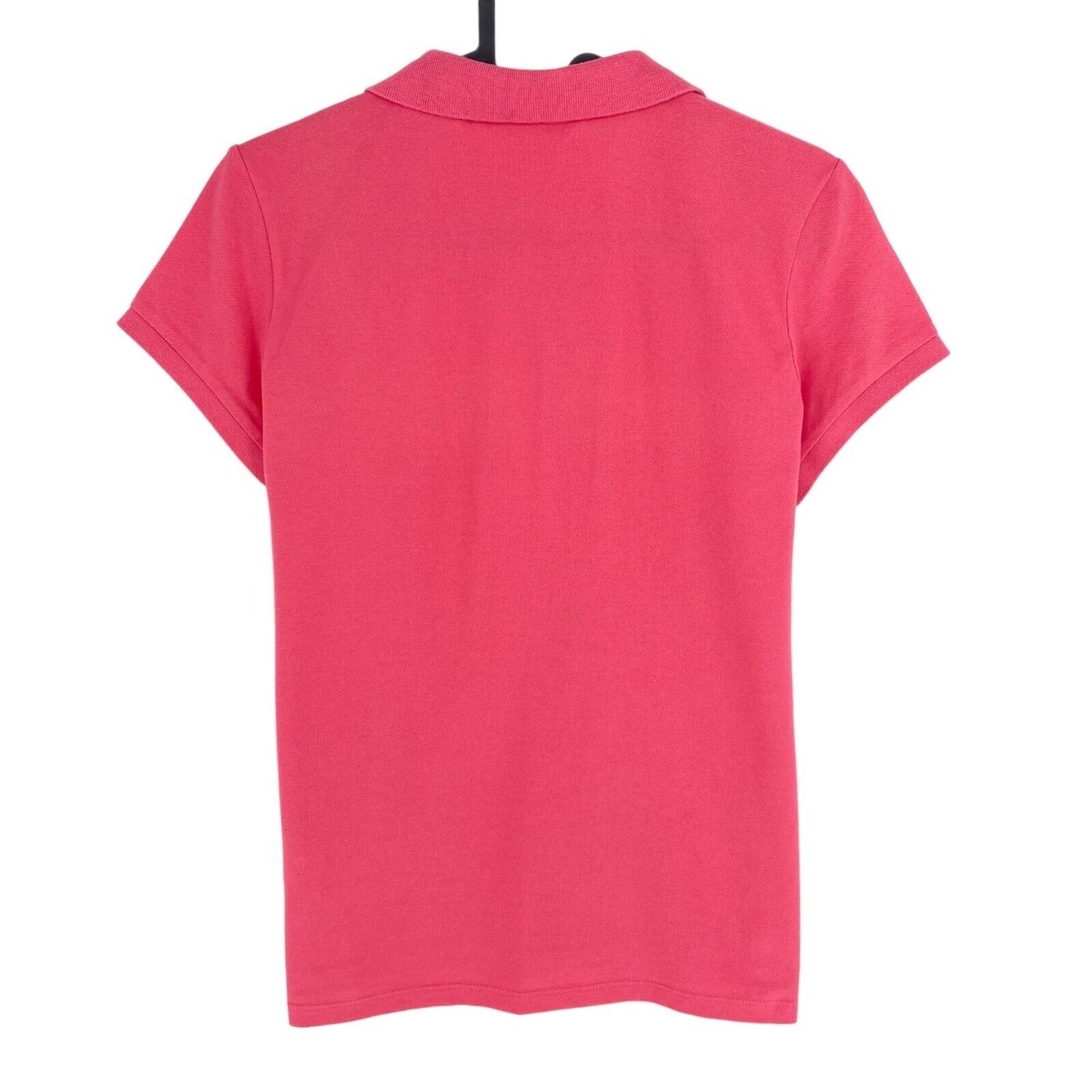 GANT Rich Pink Contrast Logo Pique Polo Shirt Size S