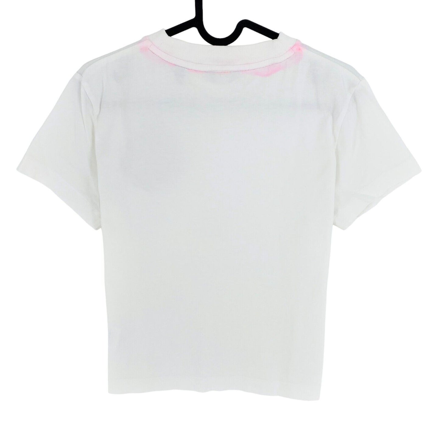 GANT Filles Blanc US Royauté Badge Ras du Cou T-shirt Taille 13-14 Ans 158/164 cm