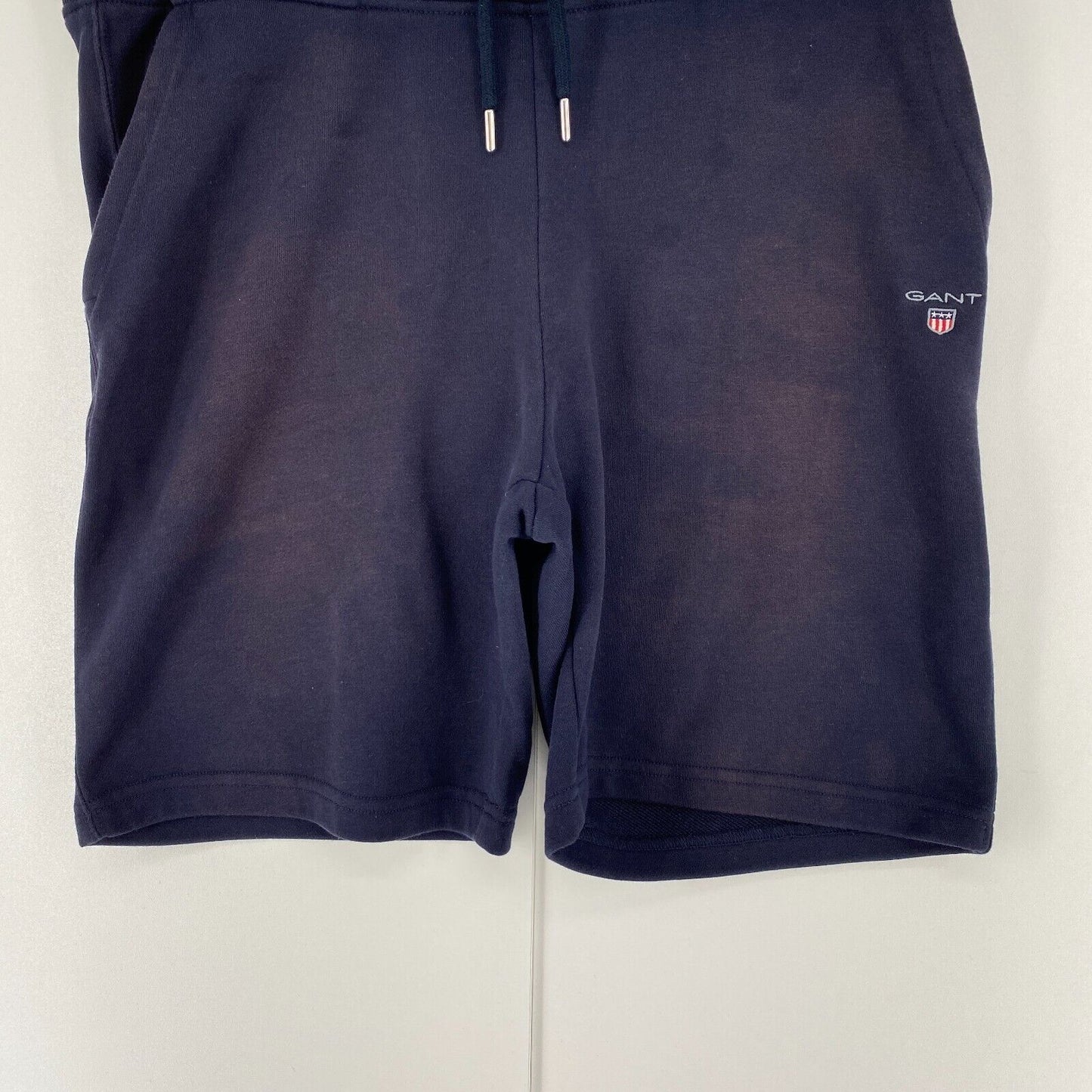 GANT Dark Blue Regular Fit Sweat Shorts Size L