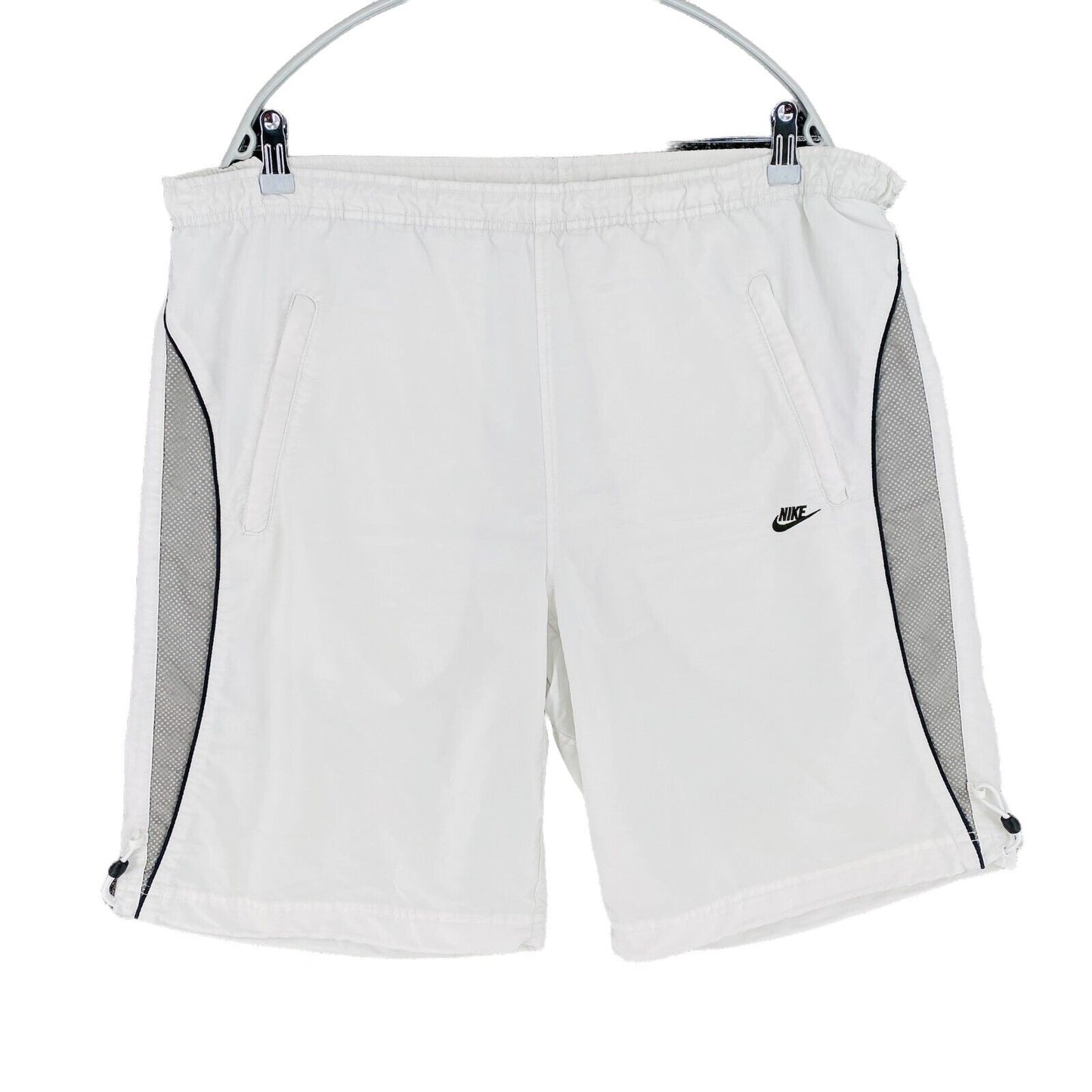 NIKE White Activewear Shorts Size XL