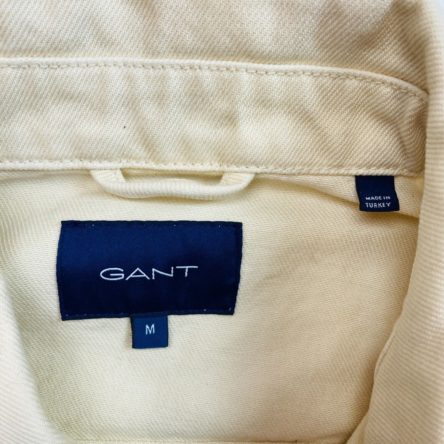 GANT Beige Baumwoll-Jeans-Truckerjacke Größe M