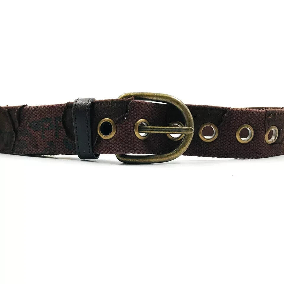 DDP Brown Mens Distressed Belt Size 95 cm