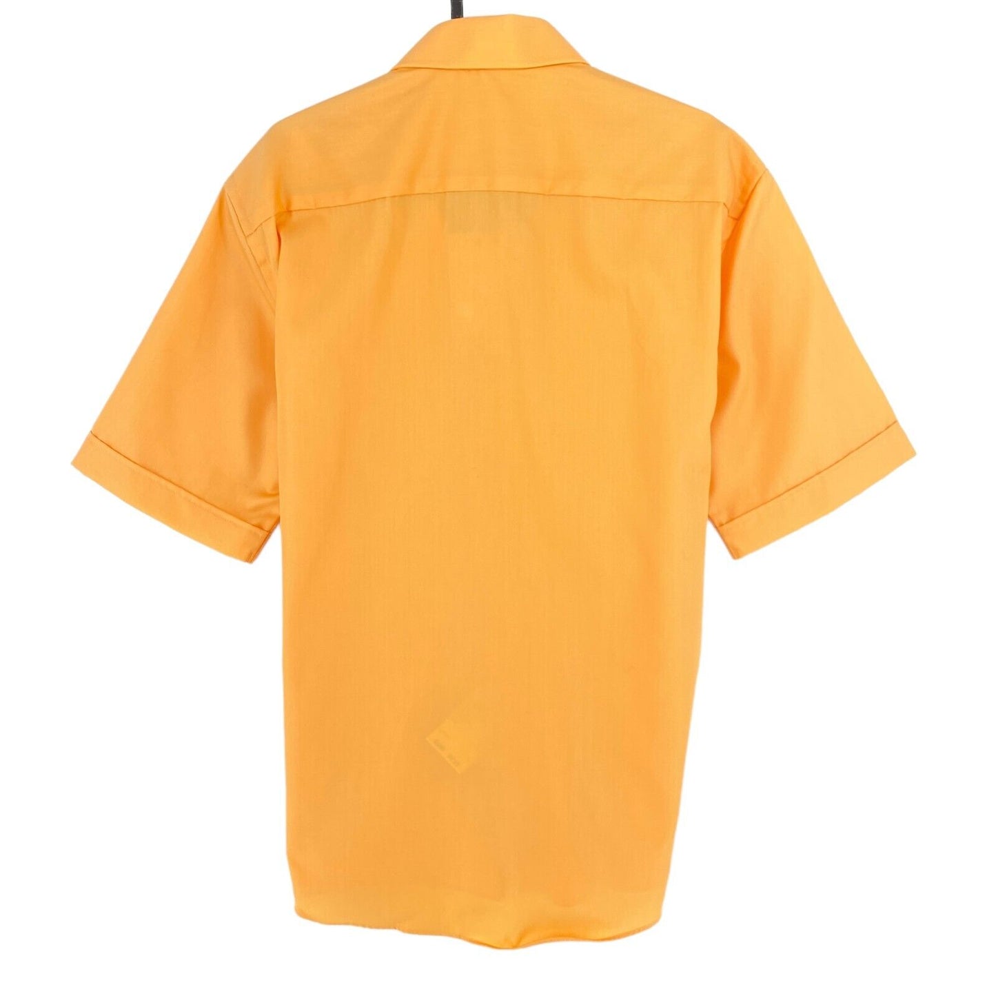 REDMOND Orange Short Sleeves Shirt Size S 37/38