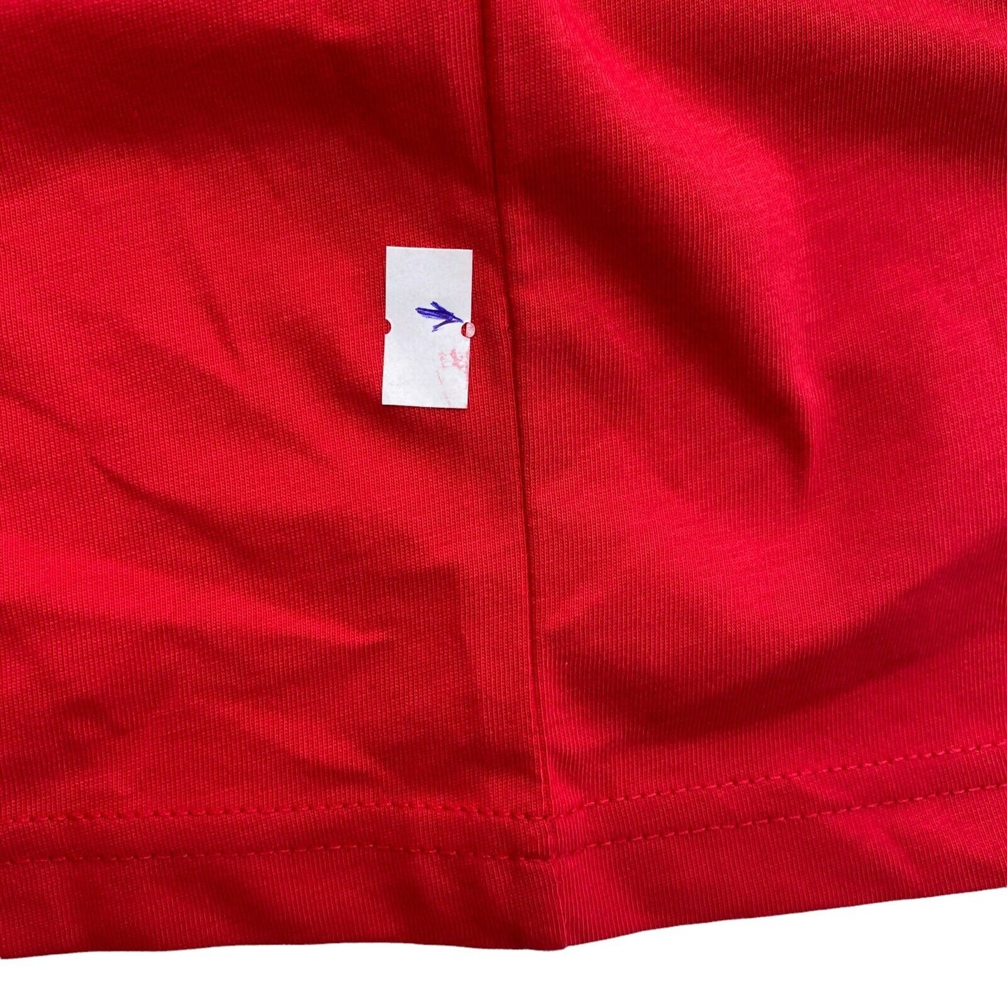 GANT T-shirt à col rond avec logo rouge taille M