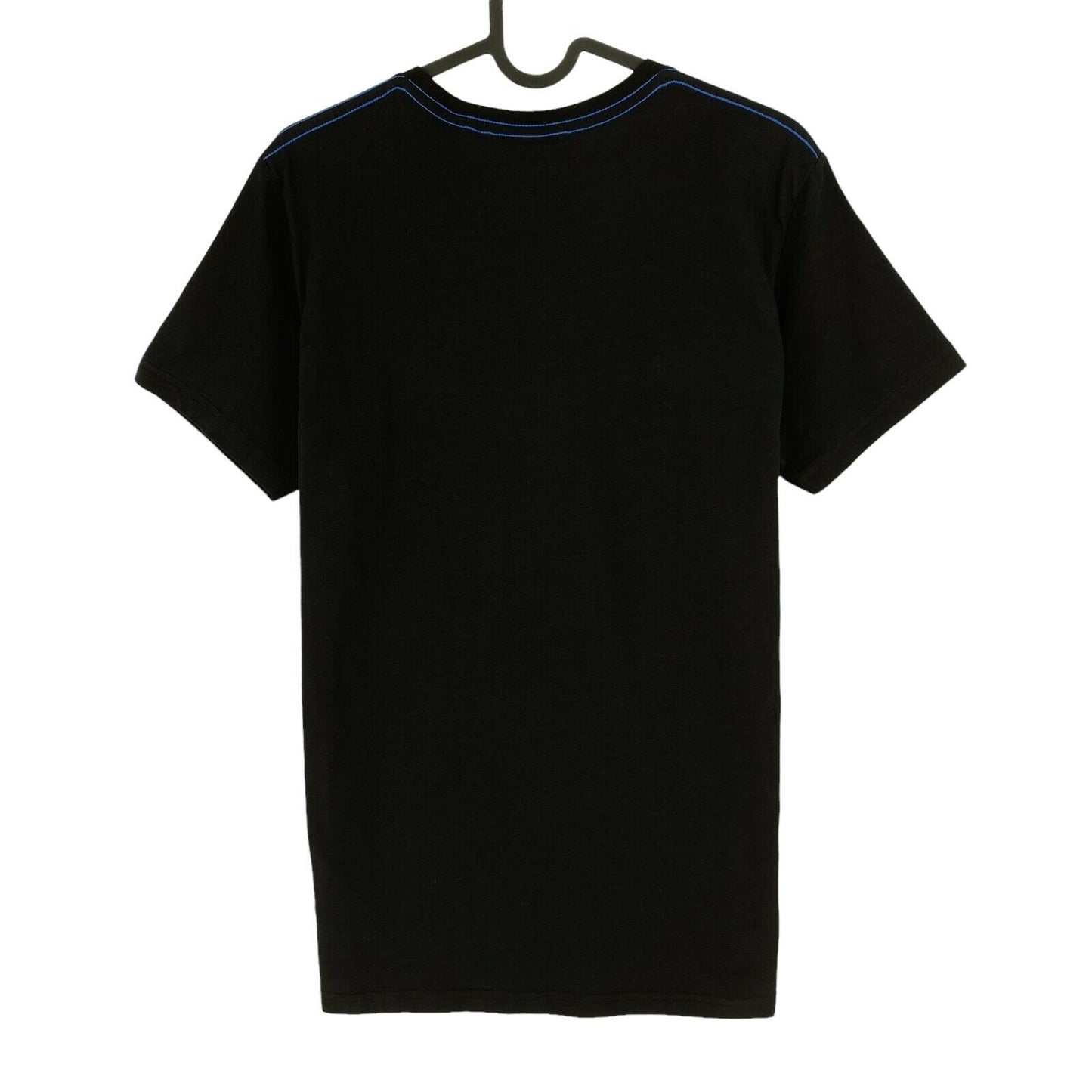 GANT Black Contrast Collar Crew Neck T Shirt Size S