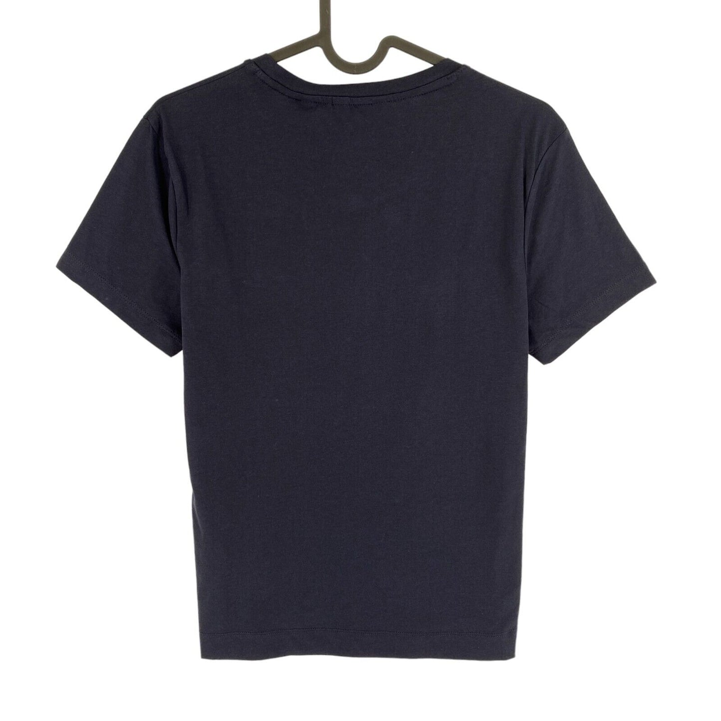 GANT Women Navy Blue The Original Crew Neck Short Sleeve T Shirt Size S