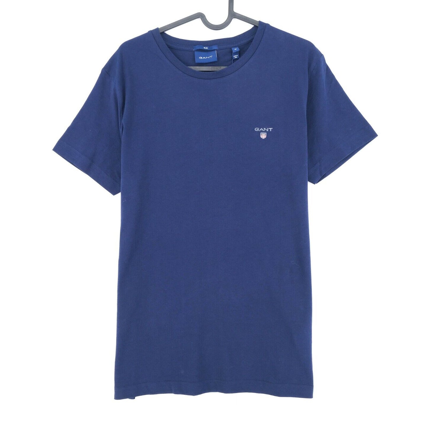 GANT Blue Original Slim Fit Crew Neck T Shirt Size M