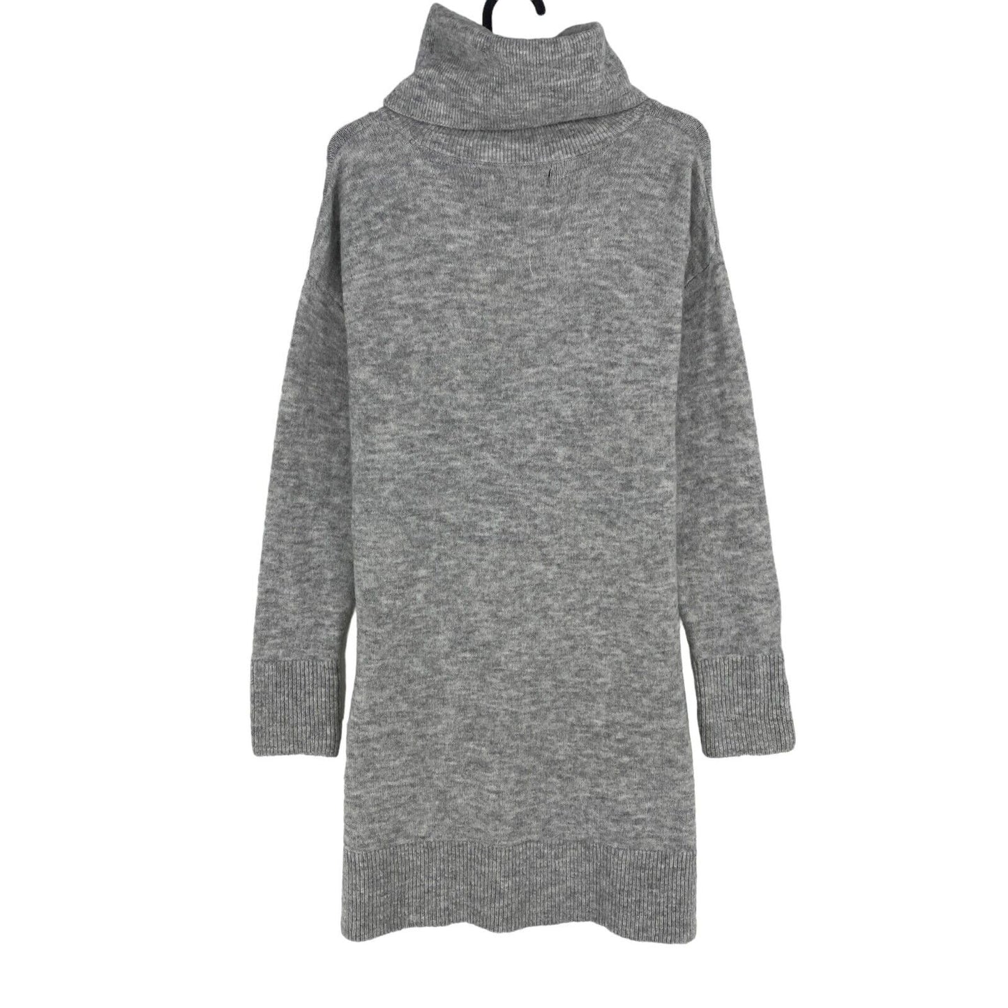 VERO MODA Womens Grey Long Sleeves Cowl Neck Jumper Dress Size M