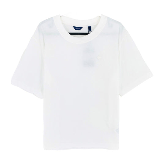 GANT White Icon G Essential Crew Neck T Shirt Size XS