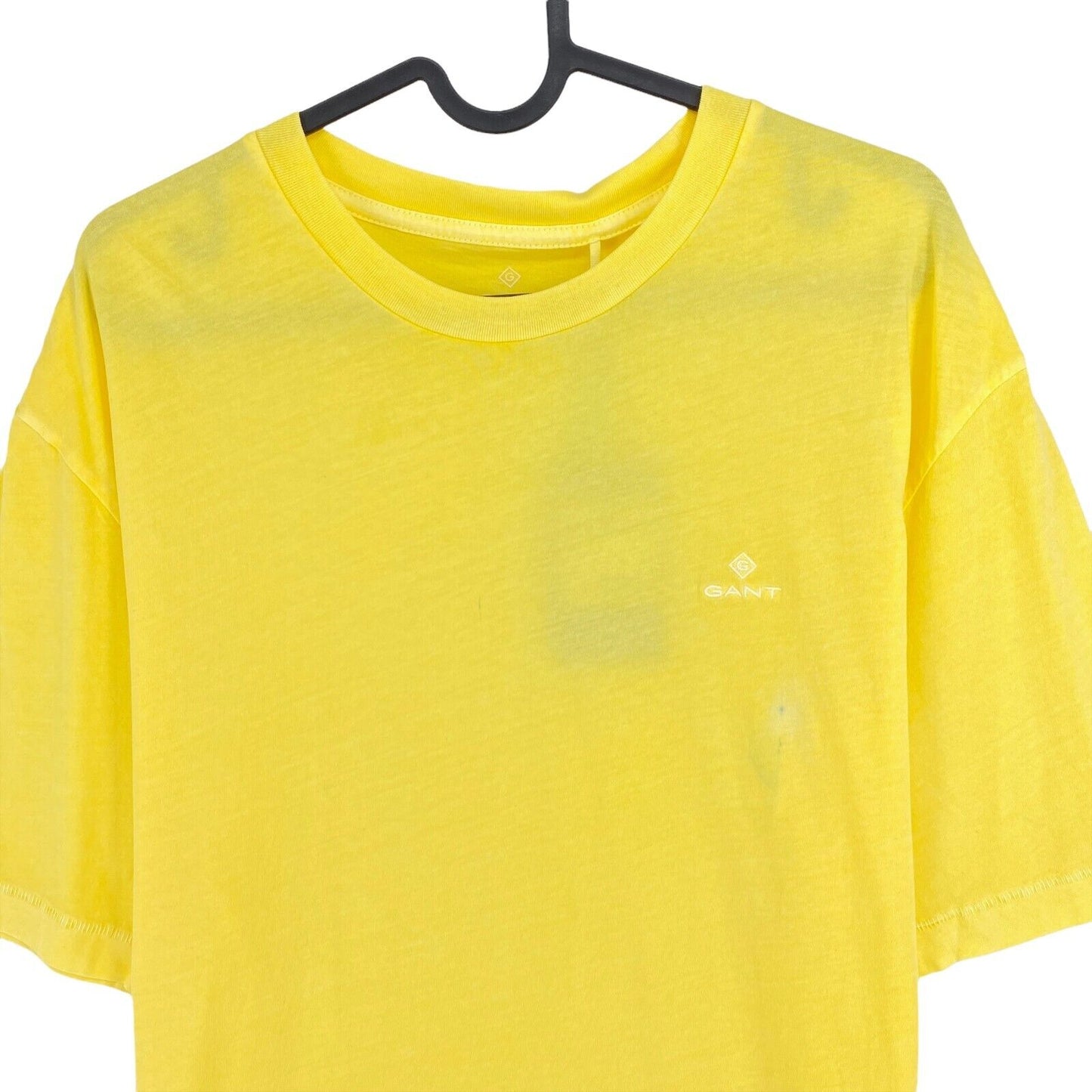 GANT Yellow Sun Faded Crew Neck T-Shirt Size S