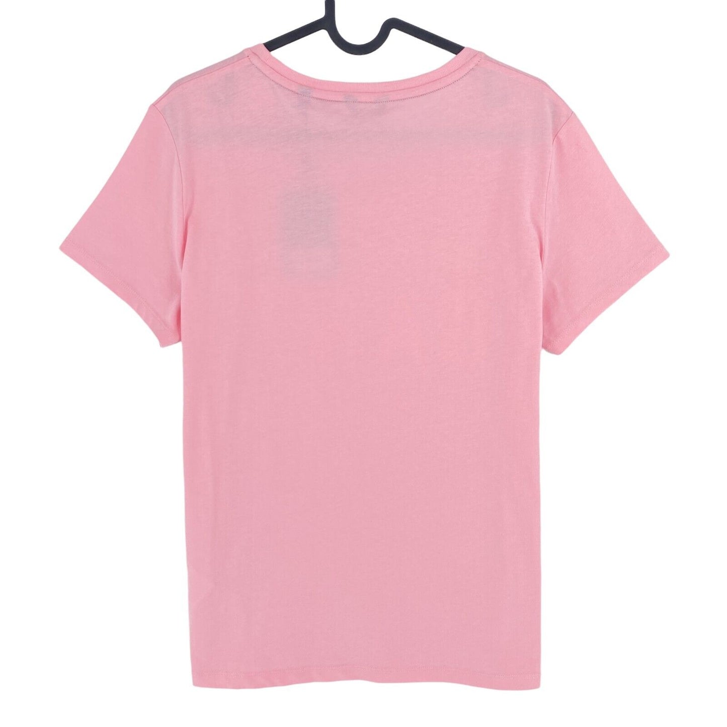 GANT T-shirt à col rond avec logo rose taille L