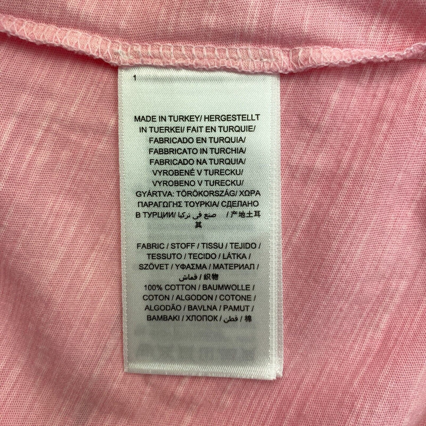 GANT Robe t-shirt sans manches rose décolorée au soleil Taille M