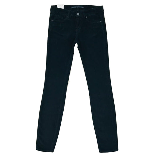 Pantalon slim stretch noir coupe skinny ZARA pour femme EUR 34 USA 2 UK 6 W24