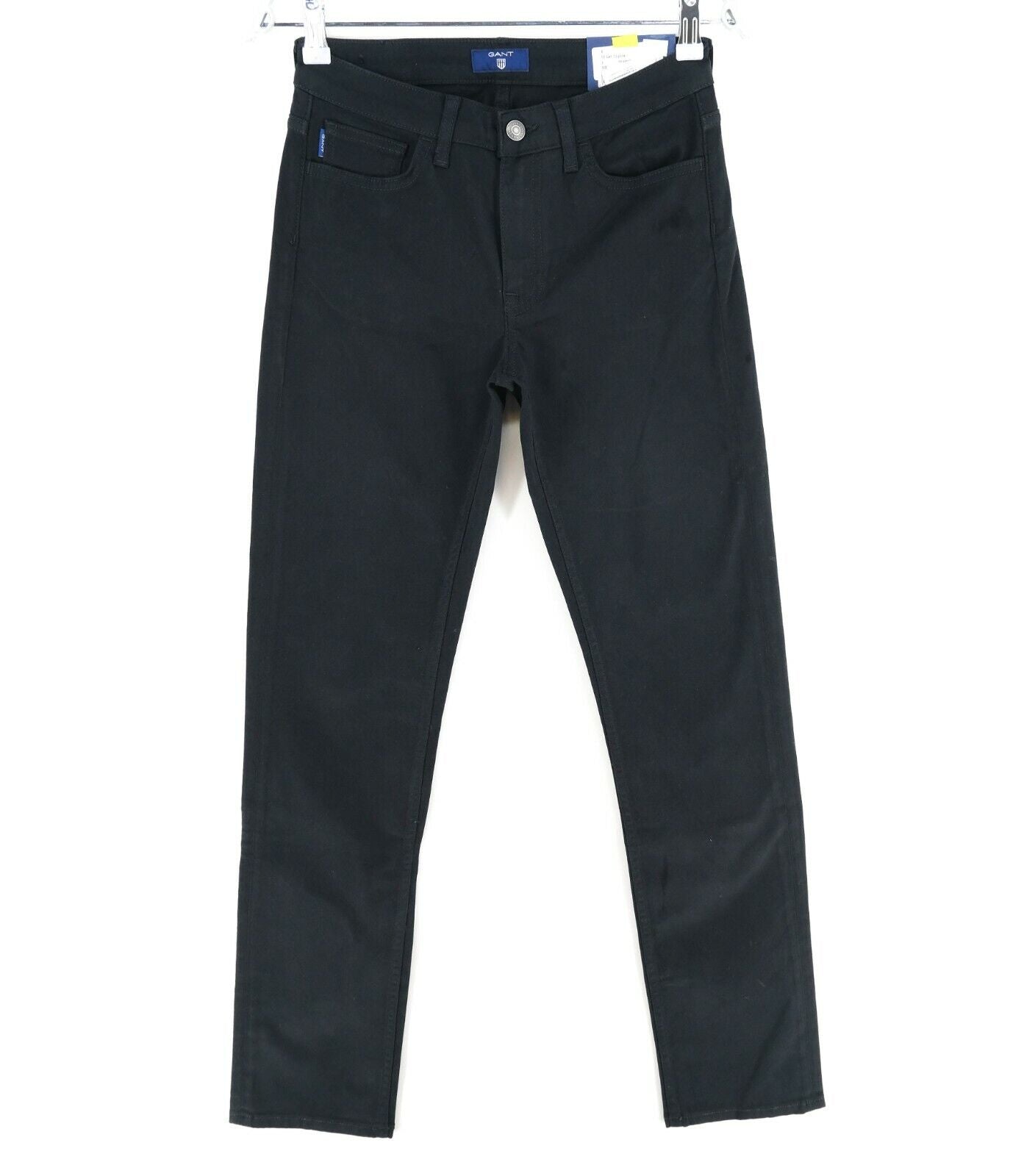 GANT Black Regular Satin Jeans Size W27 L34