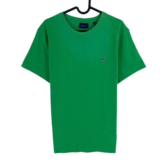 GANT Men Green Original Crew Neck Short Sleeves T Shirt Size M