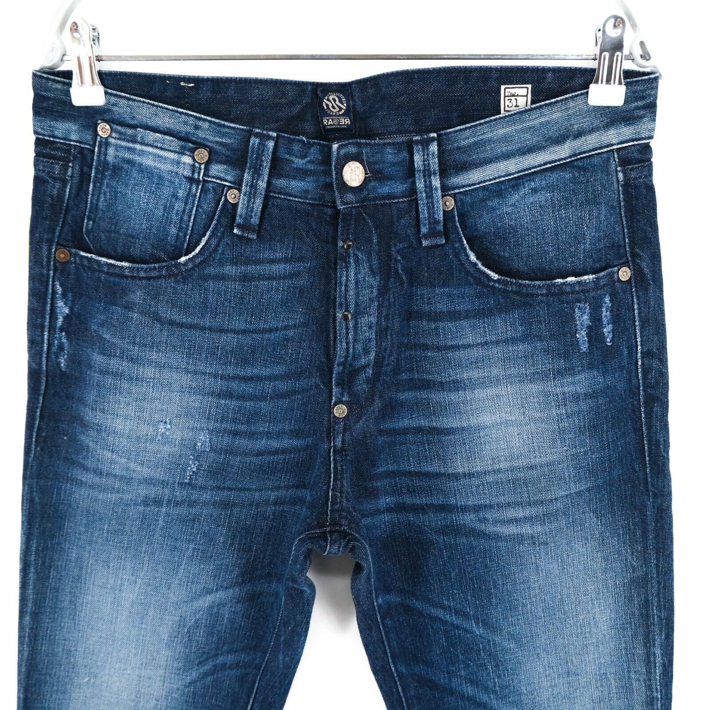 COLLECTORS JEANS Blaue Tapered-Jeans Größe 31