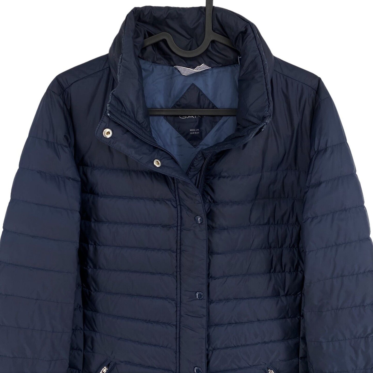 GANT Navy Blue Light Down Coat Jacket Size M