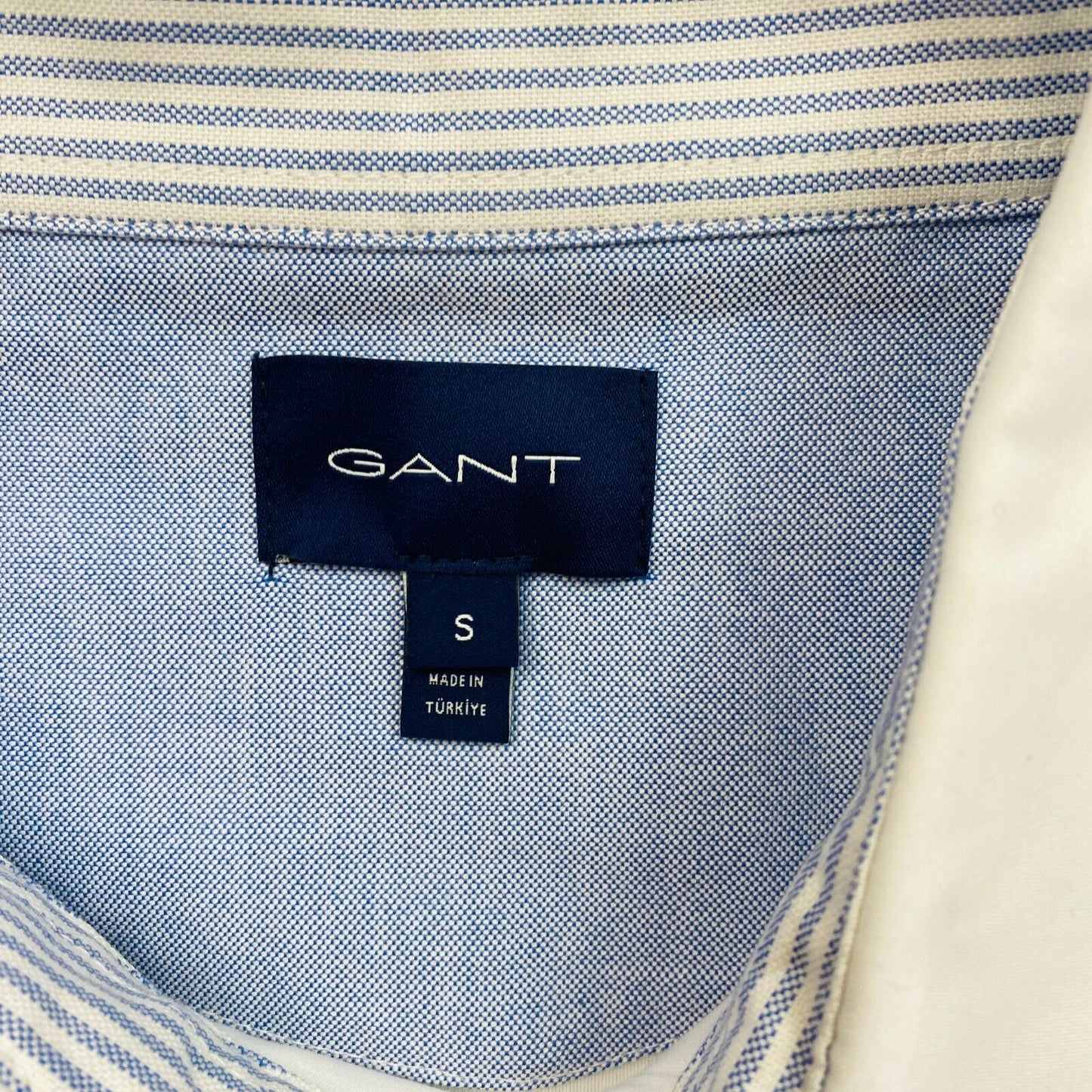 GANT Langärmliges Rugger-Poloshirt aus einfarbigem Piqué, Größe S, Weiß