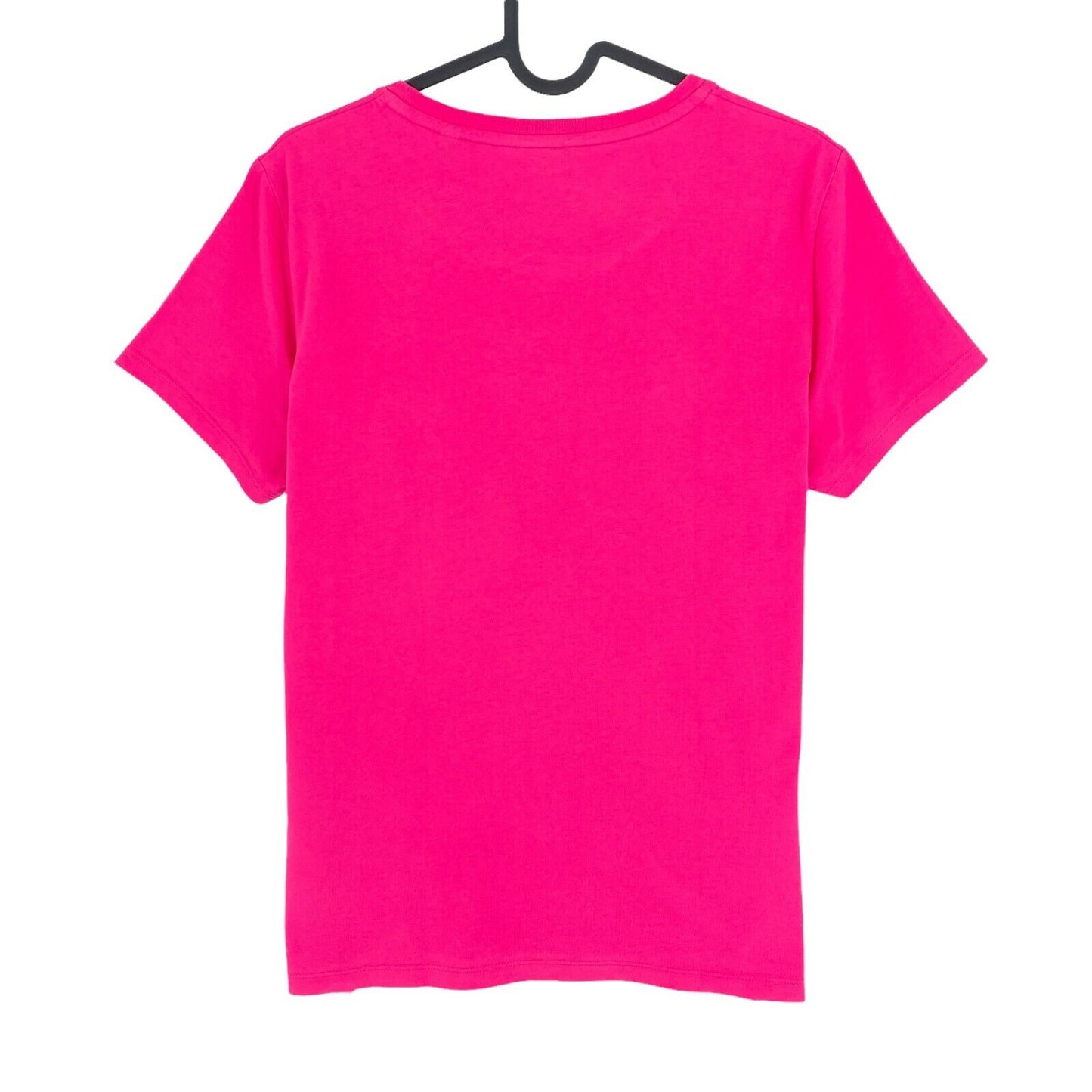 GANT T-shirt à col rond avec logo rose taille M