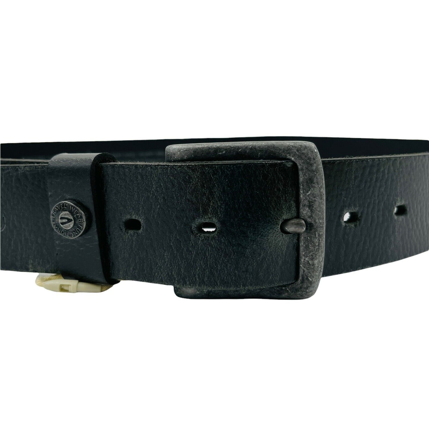 Camel Active Black Leather Belt Size S 80 85 cm