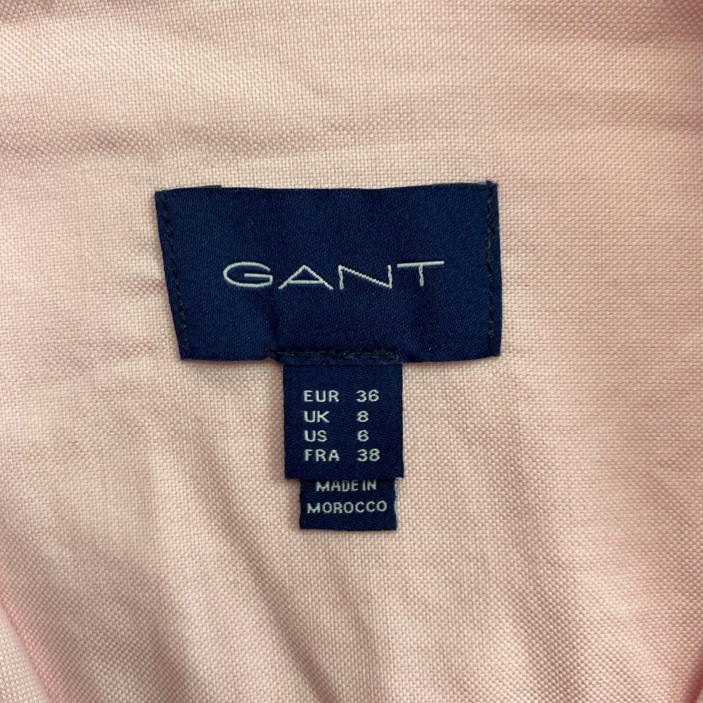 GANT Rose Chemise Régulière Taille EU 36 UK 8 US 6