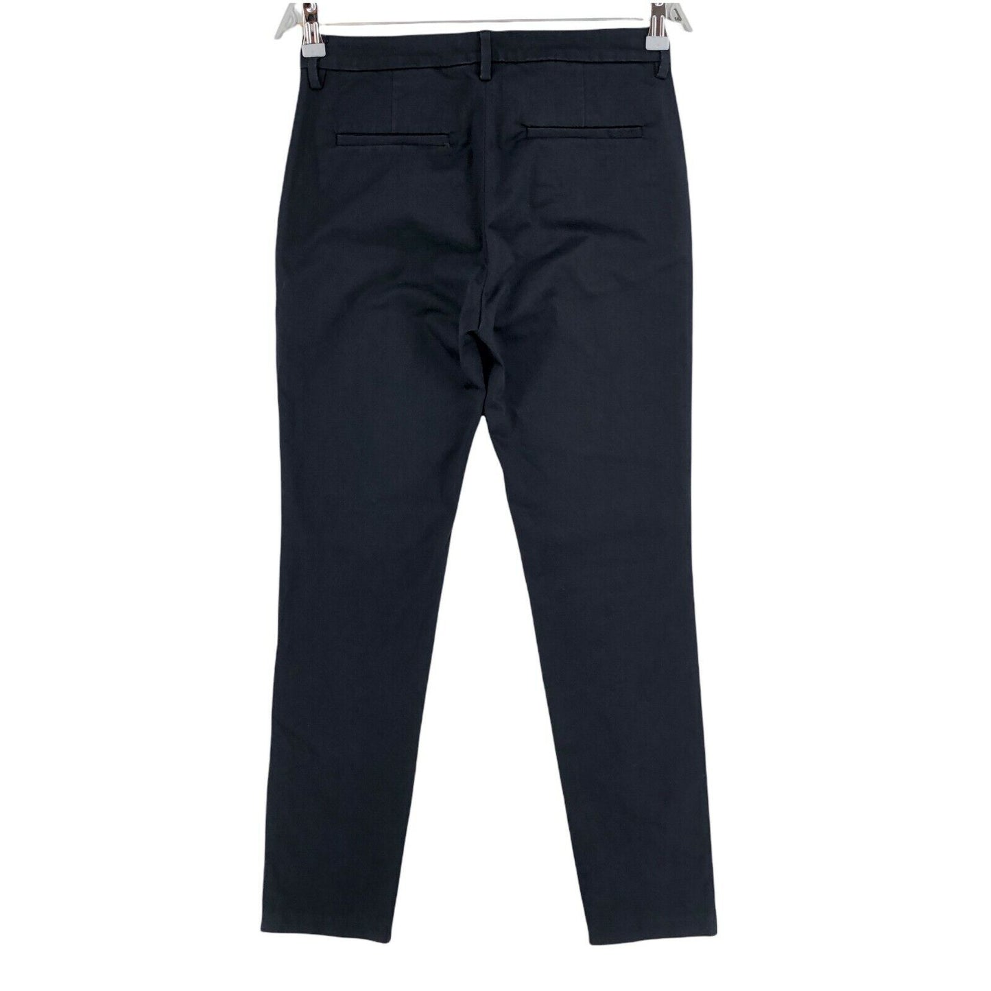 GANT Navy Blue Tech Prep Satin Slack Pants Trousers Size EU 36 UK 10 US 6