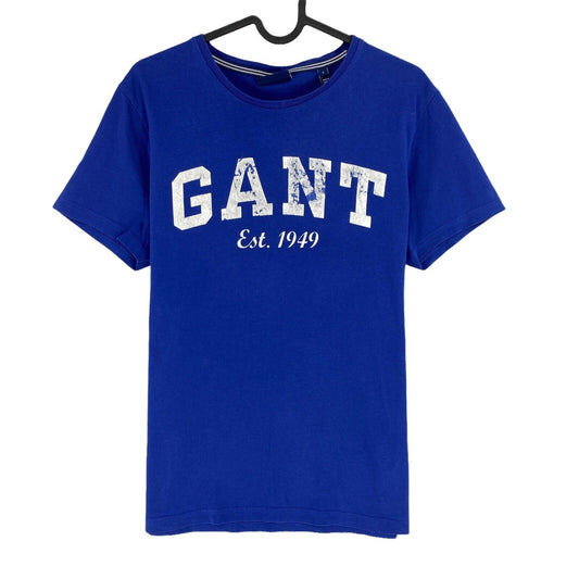 GANT Navy Blue Logo Crew Neck T-Shirt Size S