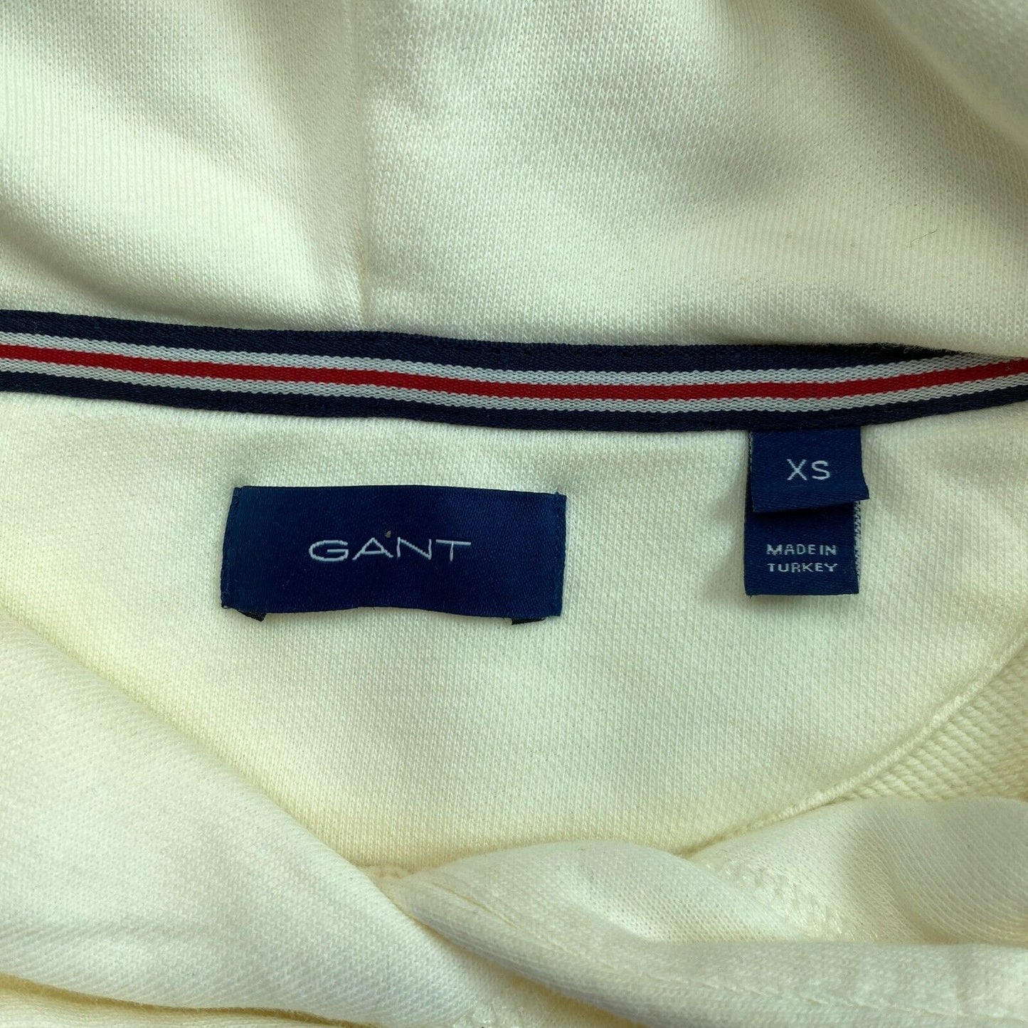 GANT White Retro Shield Hoodie Dress Size XS