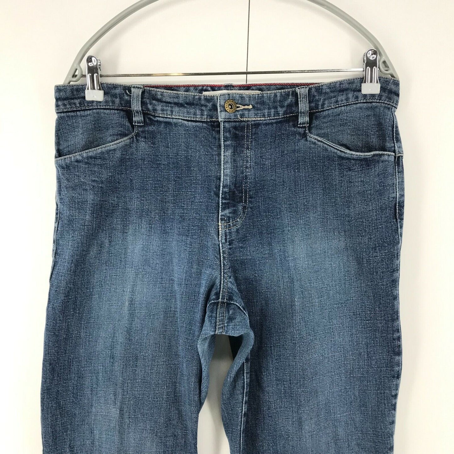 Vintage Tommy Hilfiger Women Blue Regular Bootcut Fit Jeans Size 8 / W33 L30