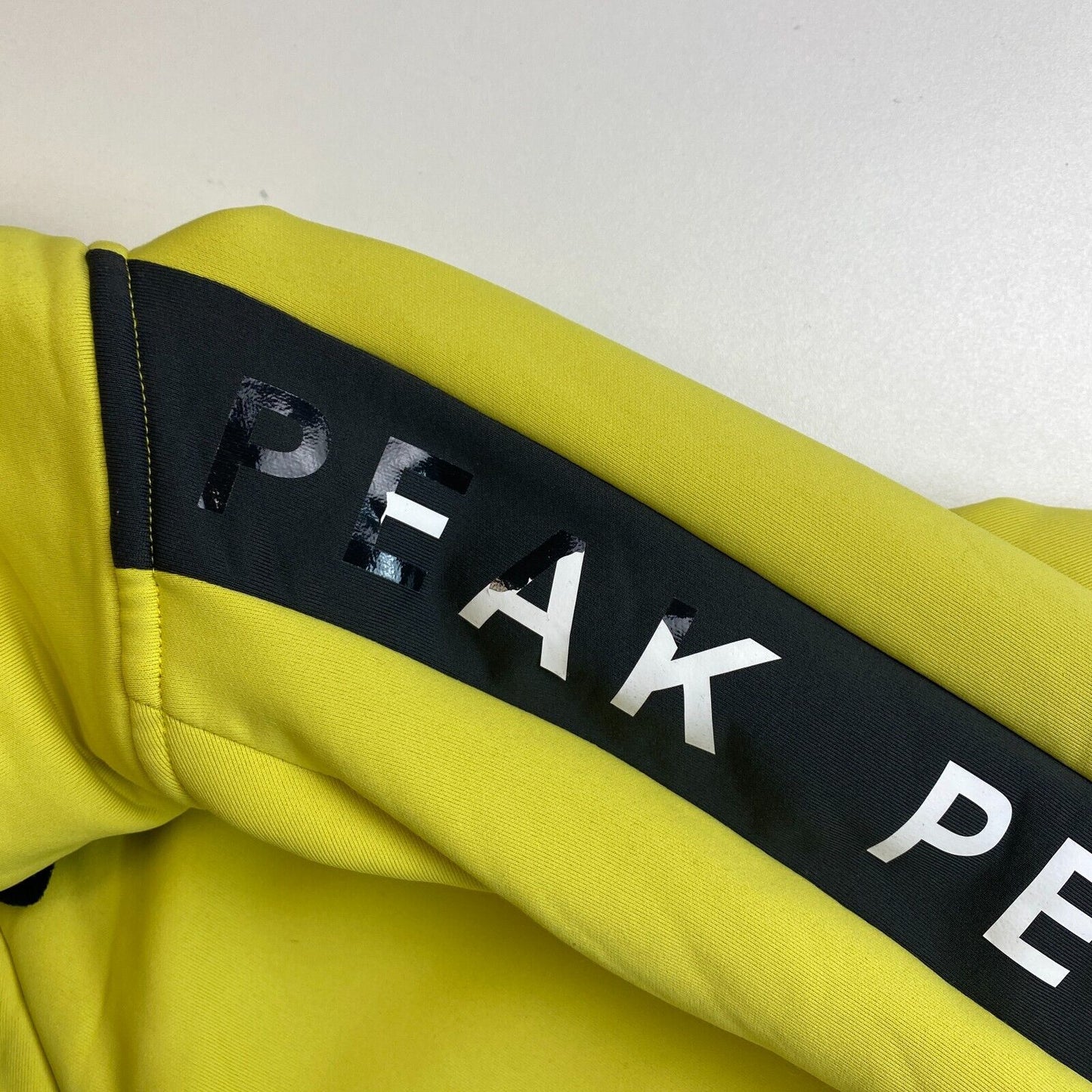 Peak Performance Women Yellow Rider Full Zip Jacket Size S