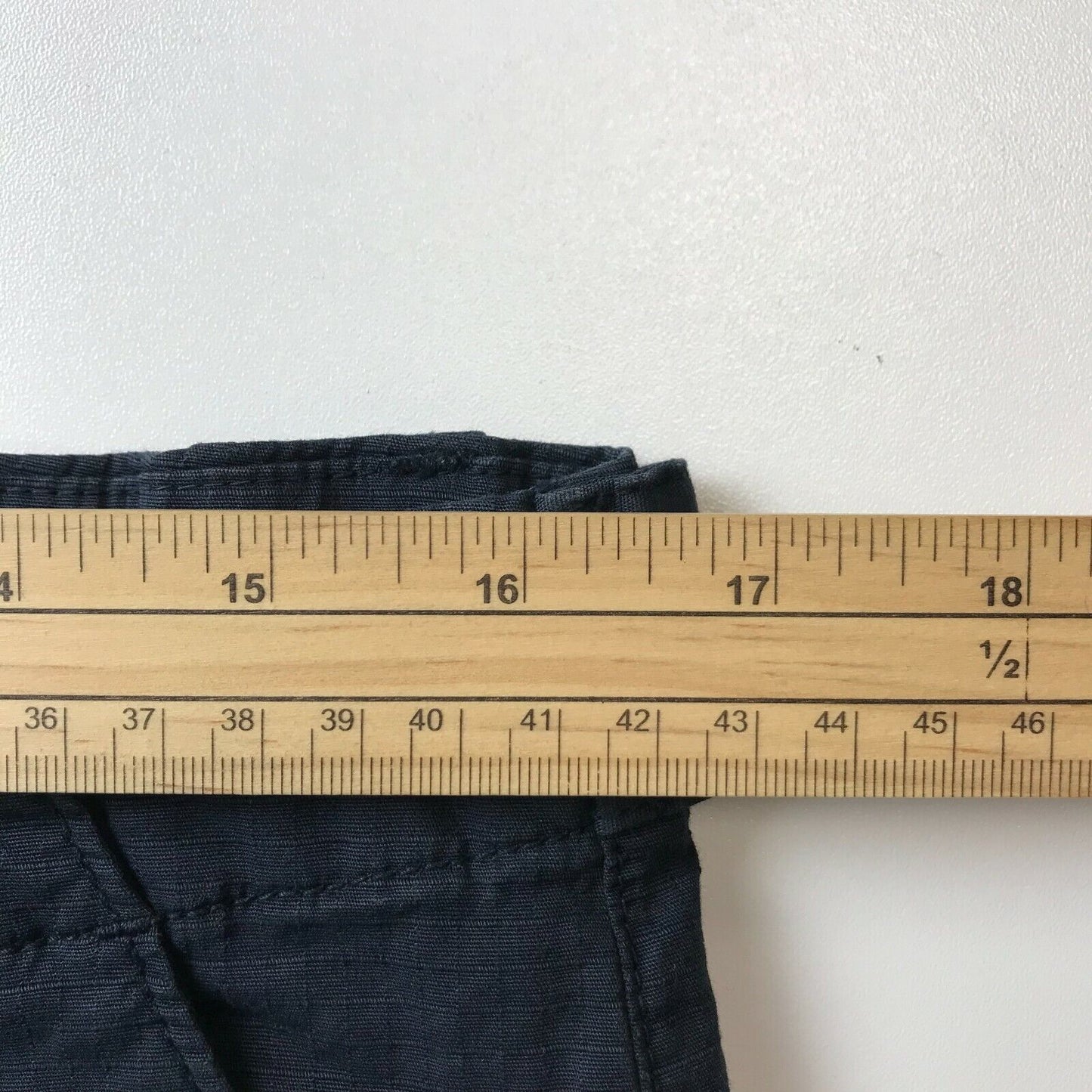 Tommy Hilfiger Hose in regulärer Passform, Marineblau, Größe W32 L32