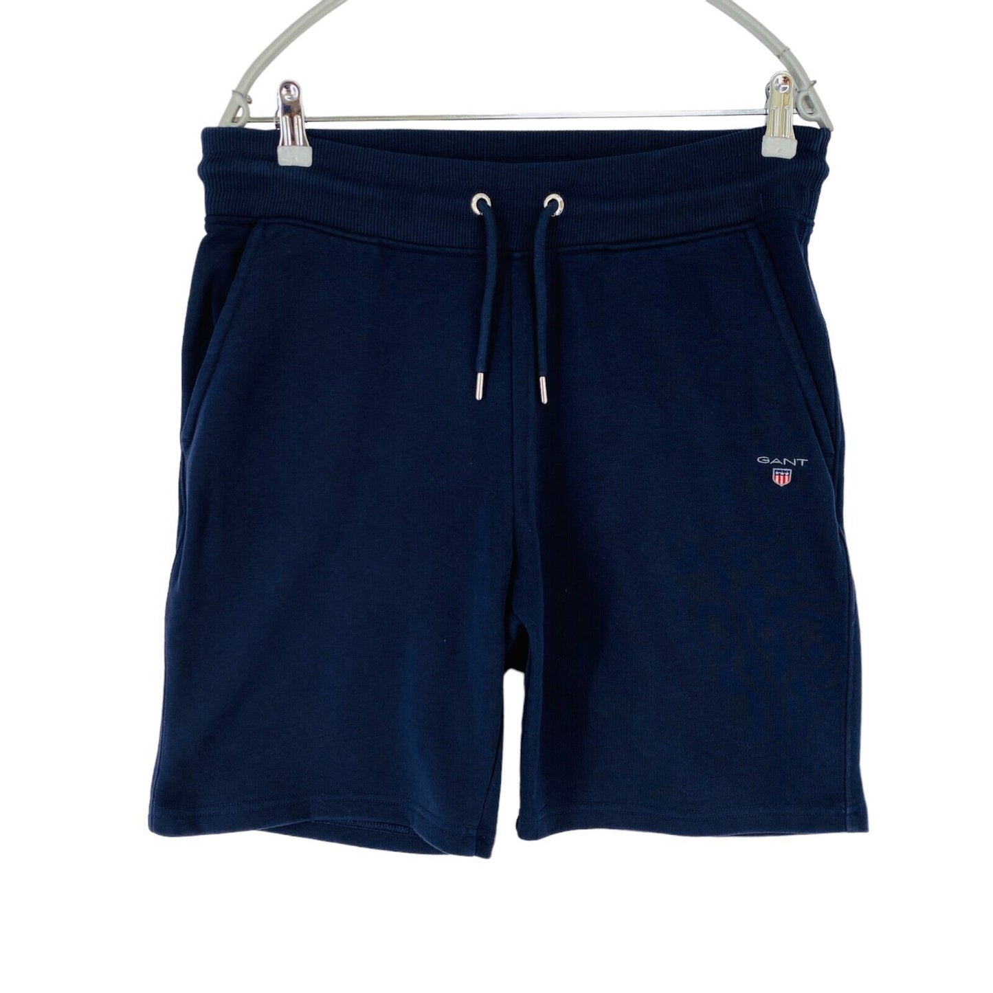 GANT Mens Dark Blue Regular Fit Sweat Shorts L