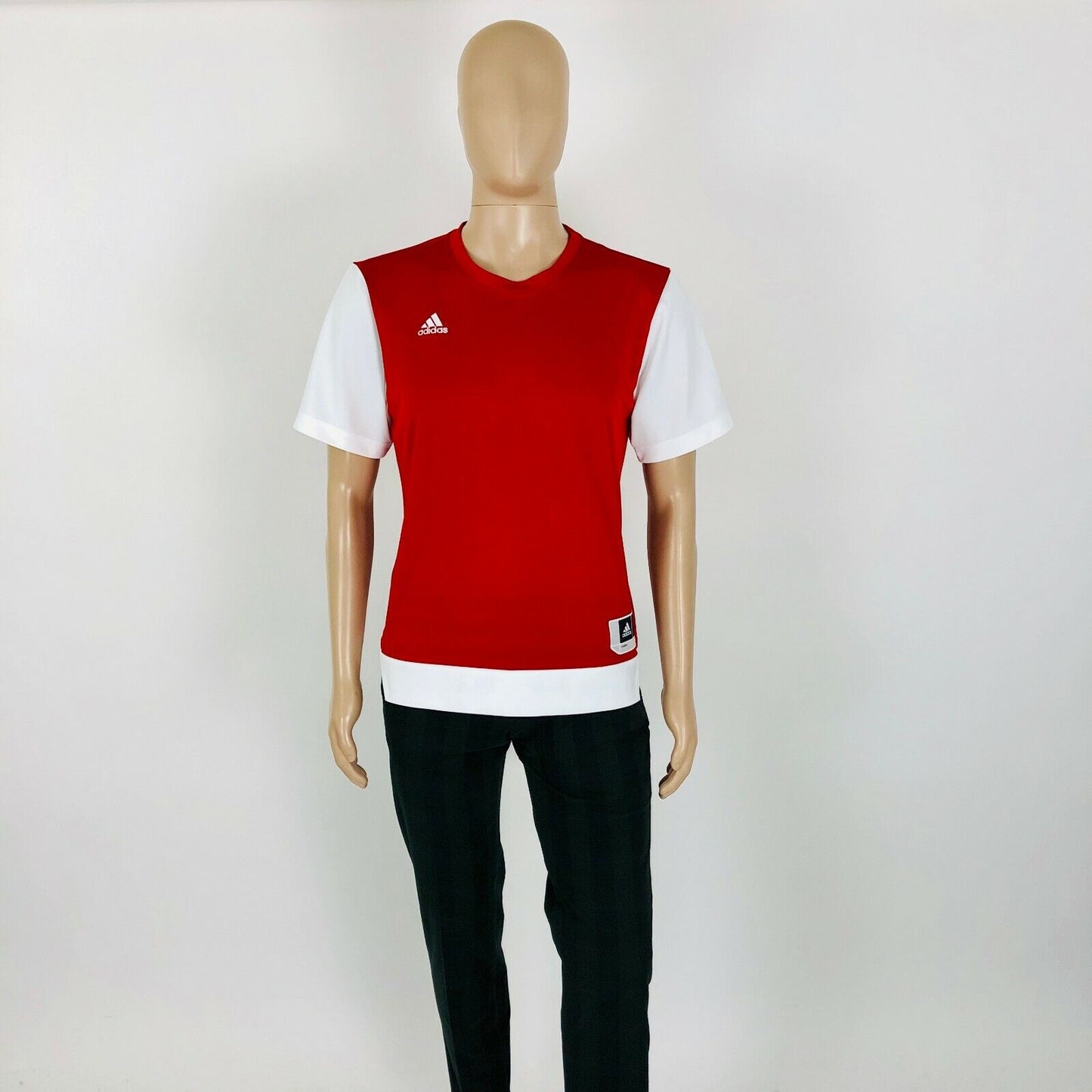 Men‘s Adidas Red Basketball  Top T-Shirt Size S