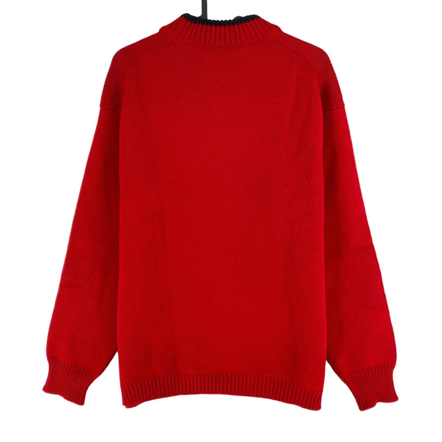 Cosby Vintage Retro 90s Fratelli Franchi Red Sweater Pullover Size M