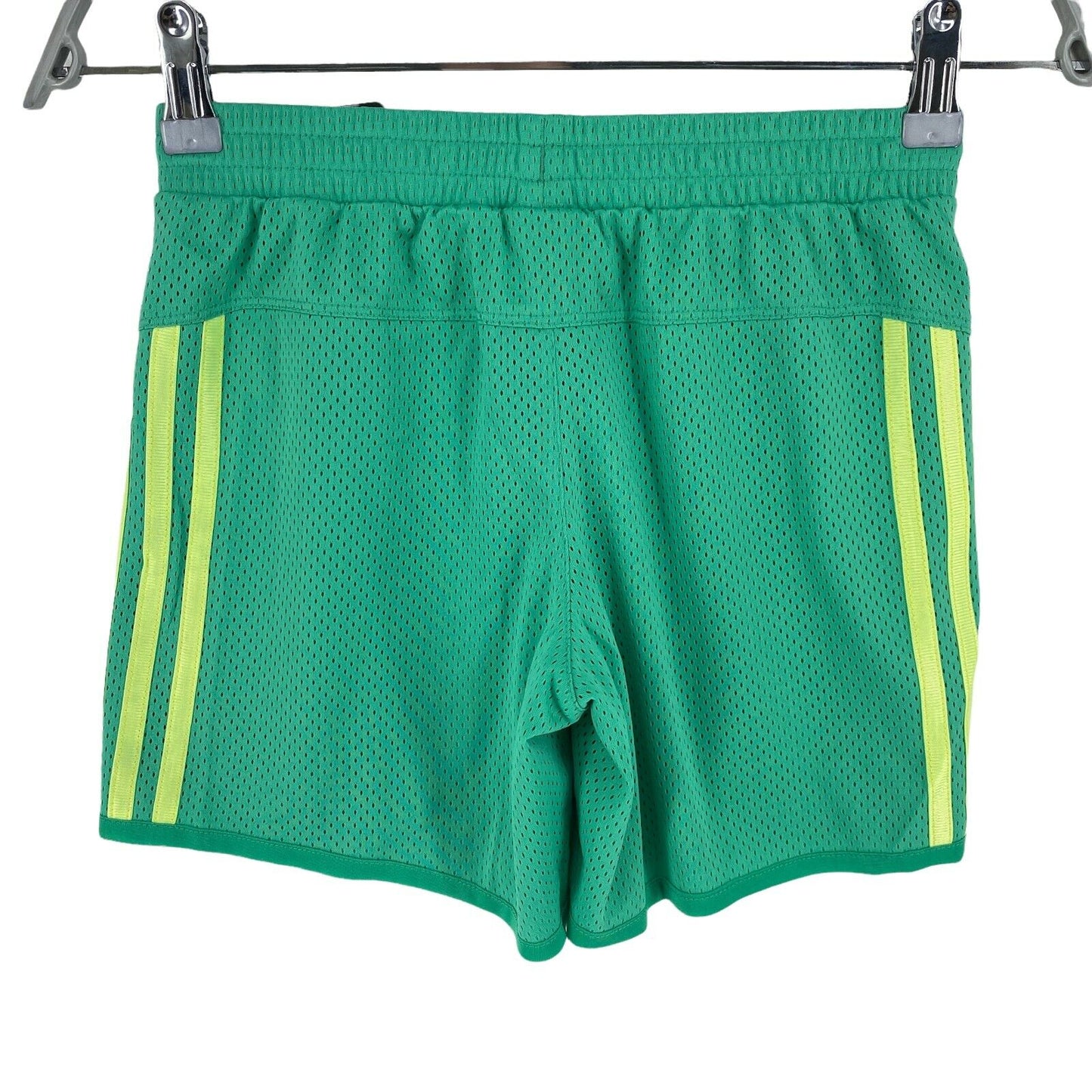 Adidas Boys Green Athletic Shorts Size 10 -12 Years