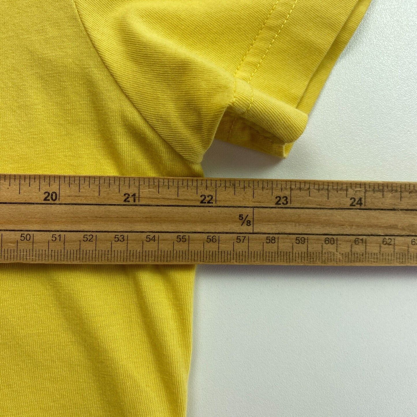 GANT Yellow Original Regular Fit Crew Neck T Shirt Size L