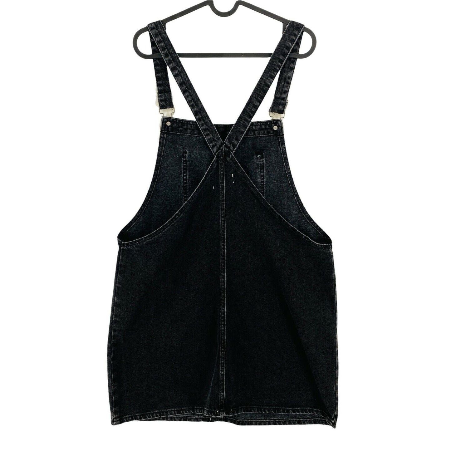 TWINTiP Schwarzes Jeans-Latzkleid, Größe EU 42, UK 14, US 12