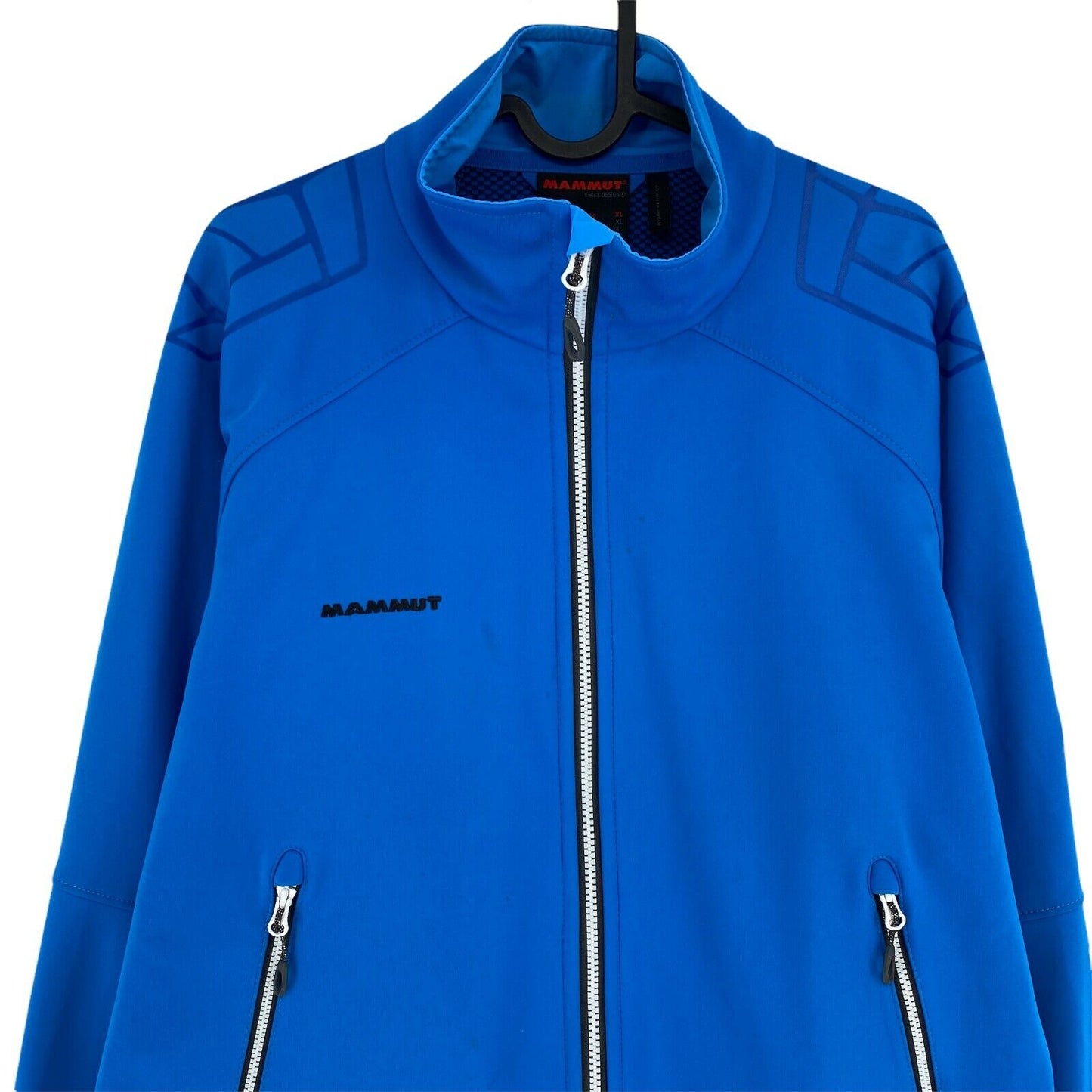 MAMMUT Softshell Blue Wind Stopper Jacket Size XL