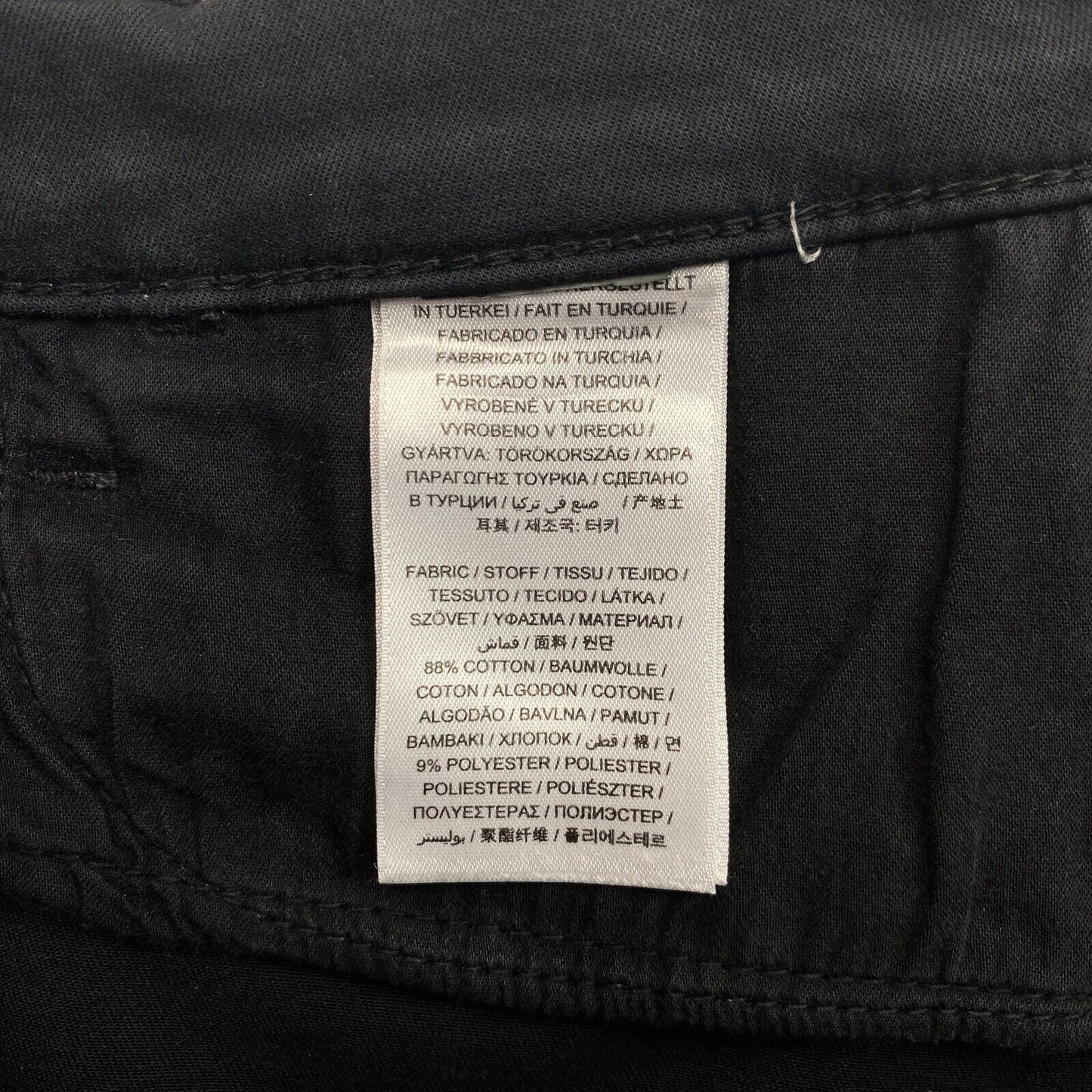 GANT NELLA Damen Schwarze Röhrenjeans Größe S